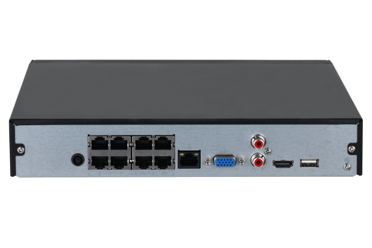NVR DAHUA 8CH//8POE NVR2108HS-8P-4KS33