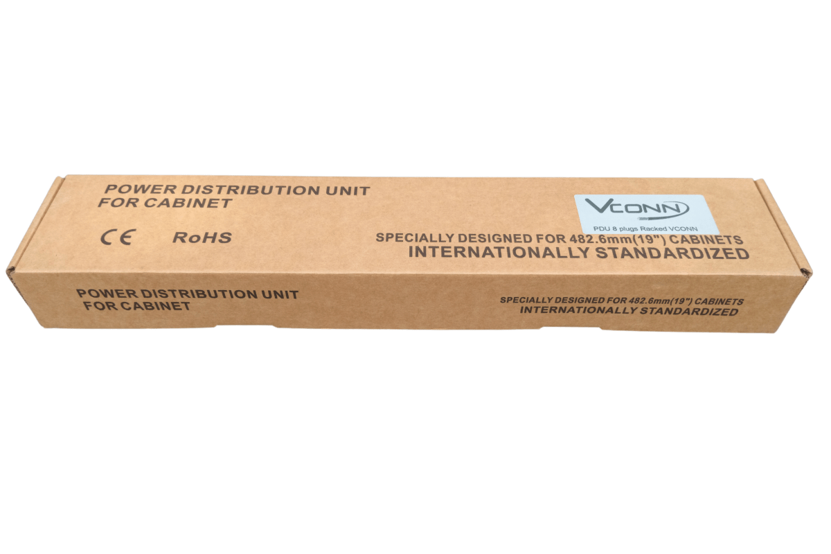 PDU 8 ENCHUFES RACKEABLE  C/INTERRUPTOR VC08EN VCONN3