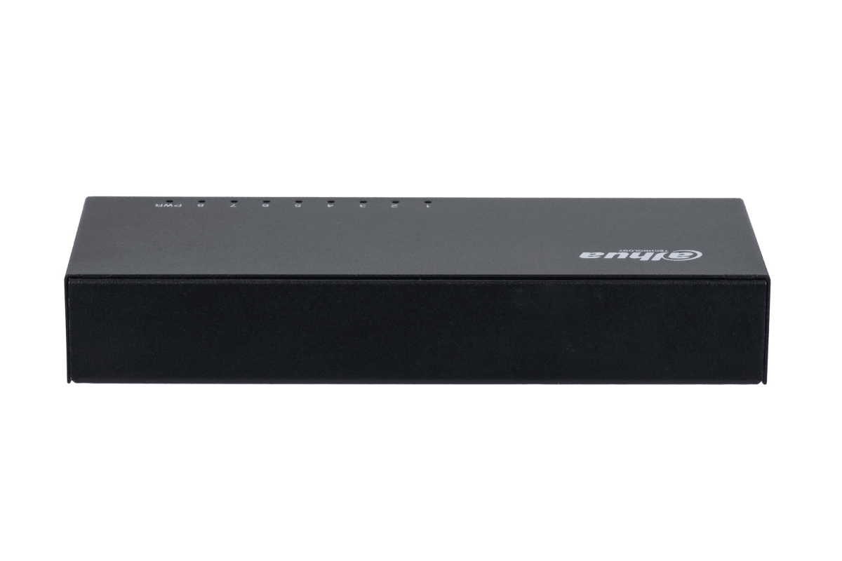 SWITCH DE ESCRITRIO DAHUA 10/100 8 PUERTOS PFS3008-8ET METAL3
