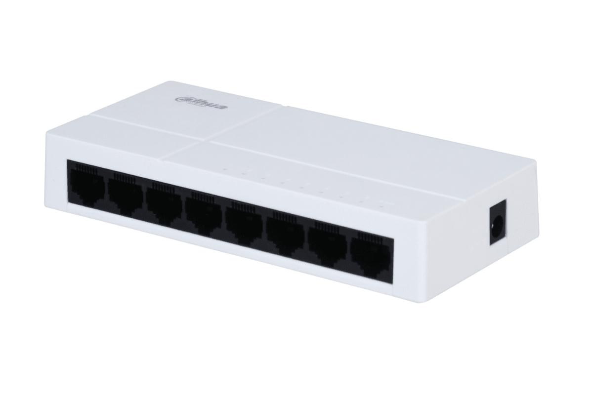Switch de Red Dahua 8 puertos Gigabit DH-PFS3008-8GT-L2