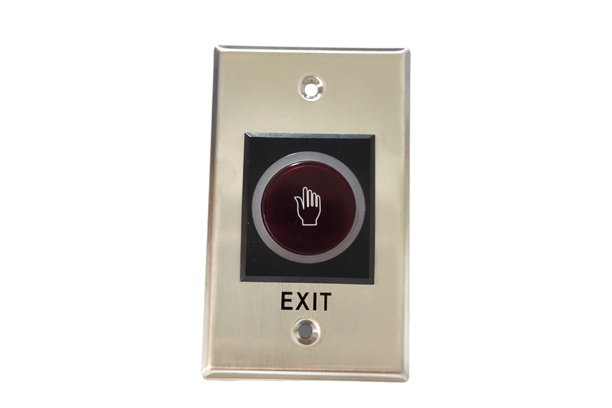 PULSADOR DE SALIDA BOTON NO-TOUCH ZKTECO 12VDC TLEB102 0