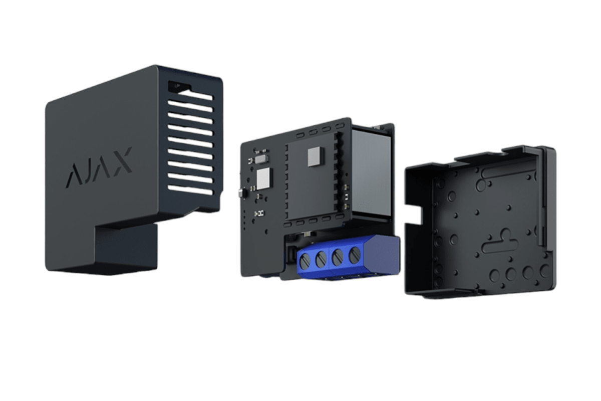 RELAY INALAMBRICO AJAX CONTACTO SECO 12/24V NO/NC JEWELLER4