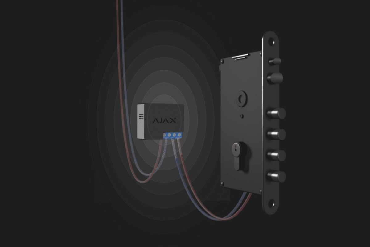 RELAY INALAMBRICO AJAX CONTACTO SECO 12/24V NO/NC JEWELLER6