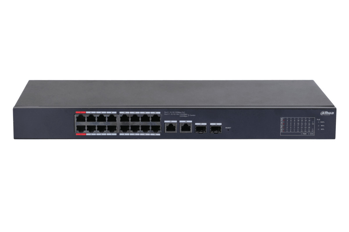 SWITCH 18P//16POE  DH-CS4218-16ET-190  DAHUA 0