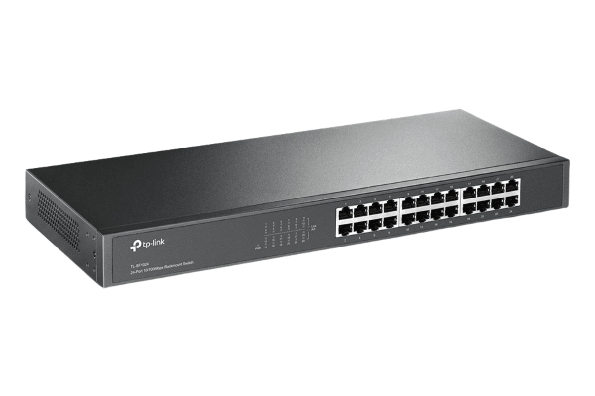 SWITCH 24 PORTS TP-LINK TL-SF1024 10/100 RACKEABLE NO/ADMIN2