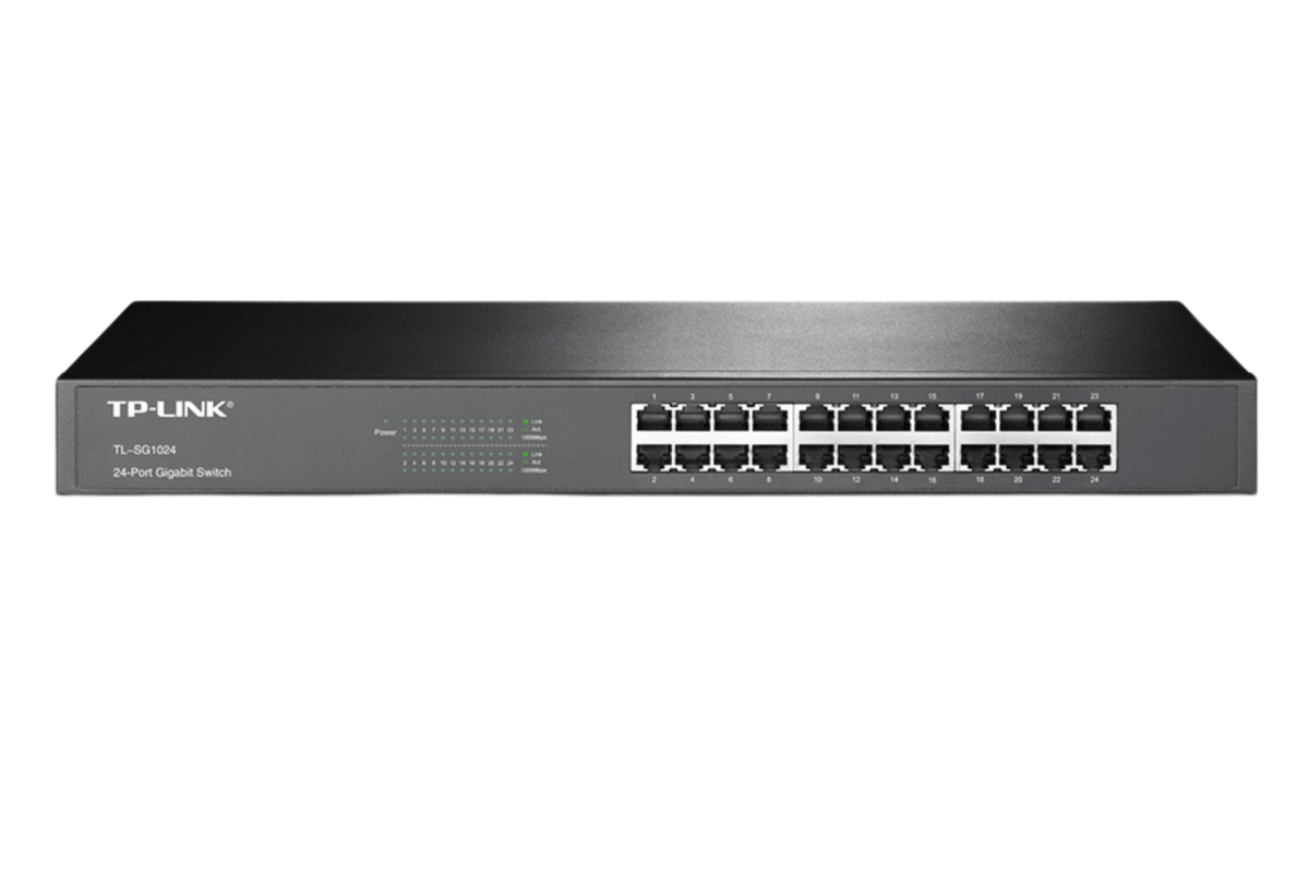 SWITCH 24 PORTS TP-LINK TL-SG1024 GIGABIT RACKEABLE NO/ADMIN 0
