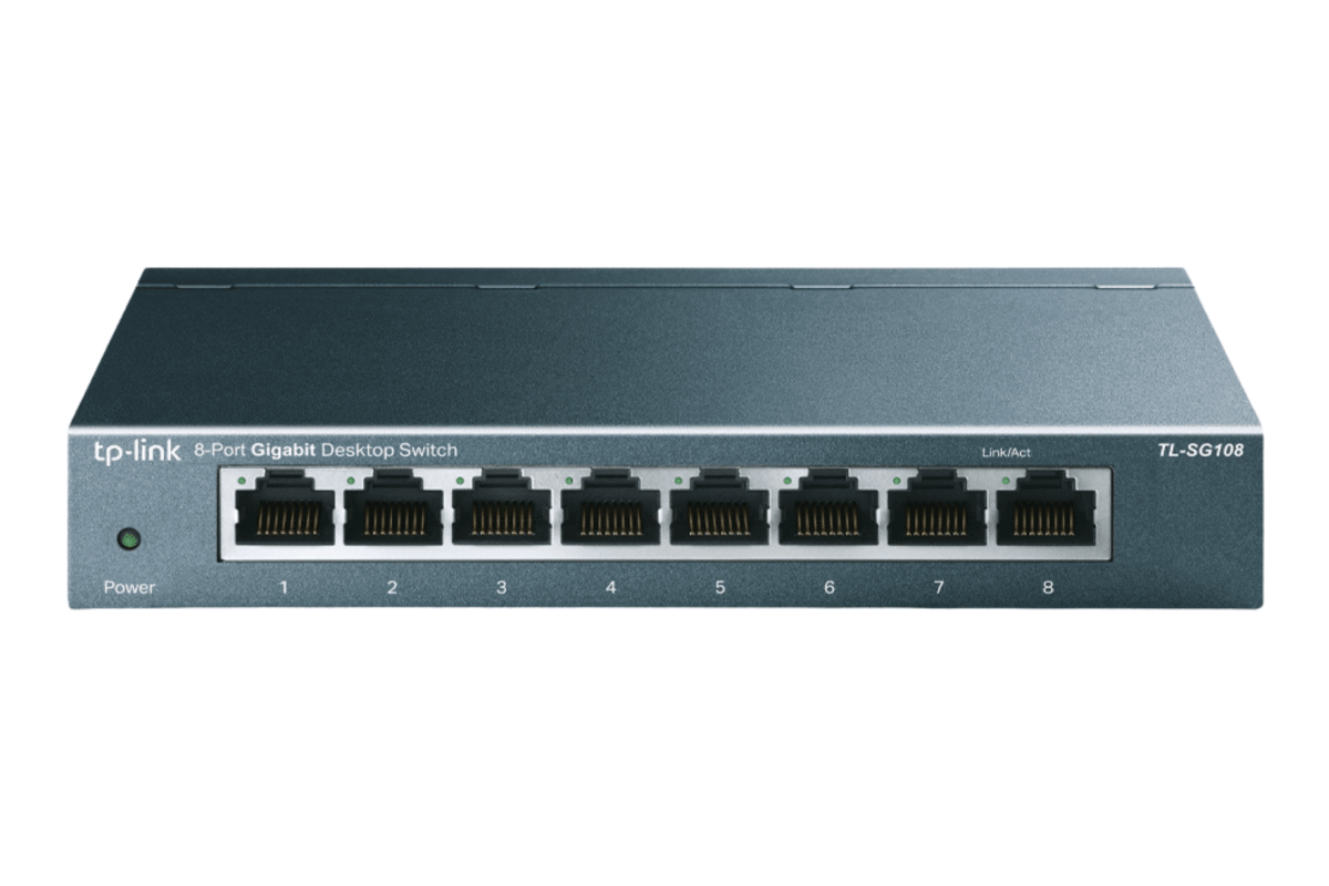 SWITCH TP-LINK 8 PUERTOS GIGABIT TL-SG108 0
