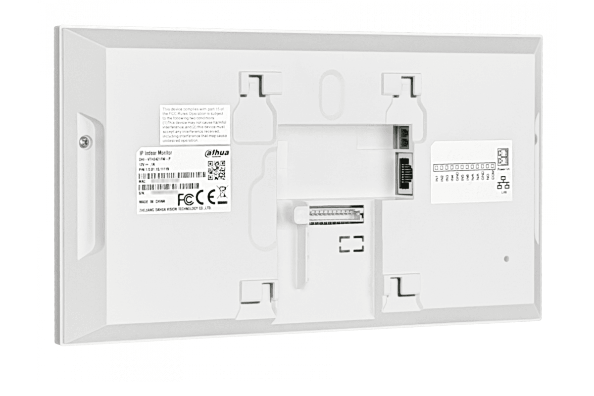 Monitor de Interior Dahua VTH2421FW-P IP Wi-Fi POE 7