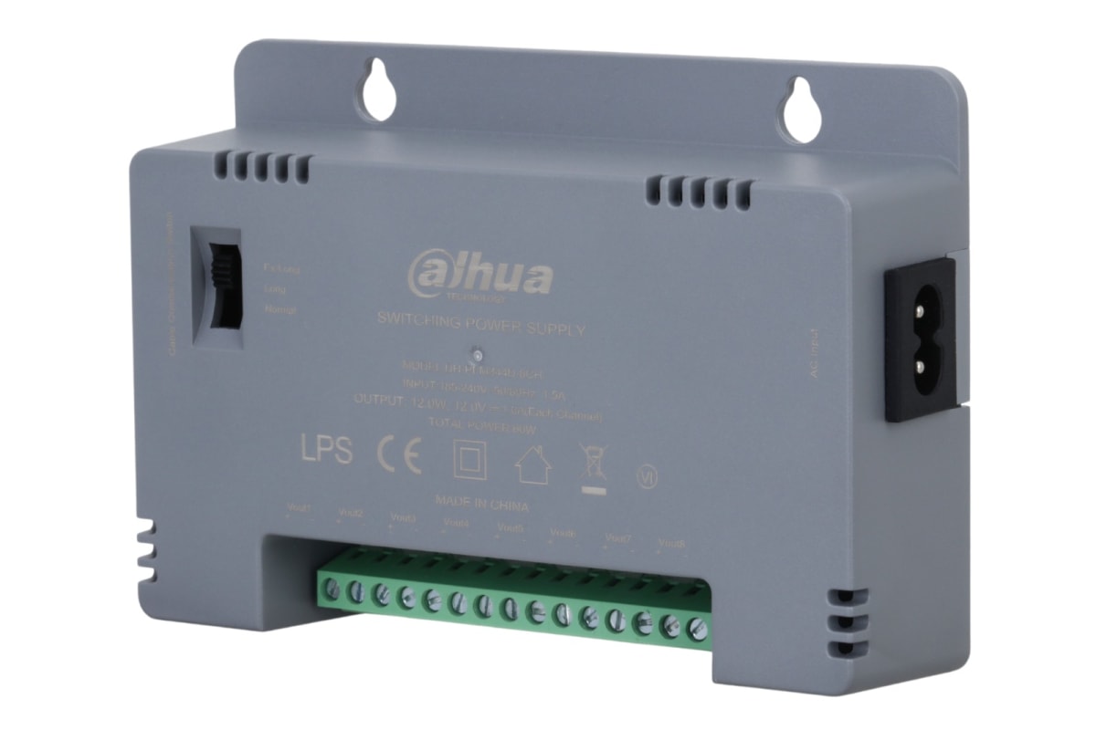 FUENTE DE PODER DAHUA 8CH DH-PFM344D-8CH-EN 12V 5A2