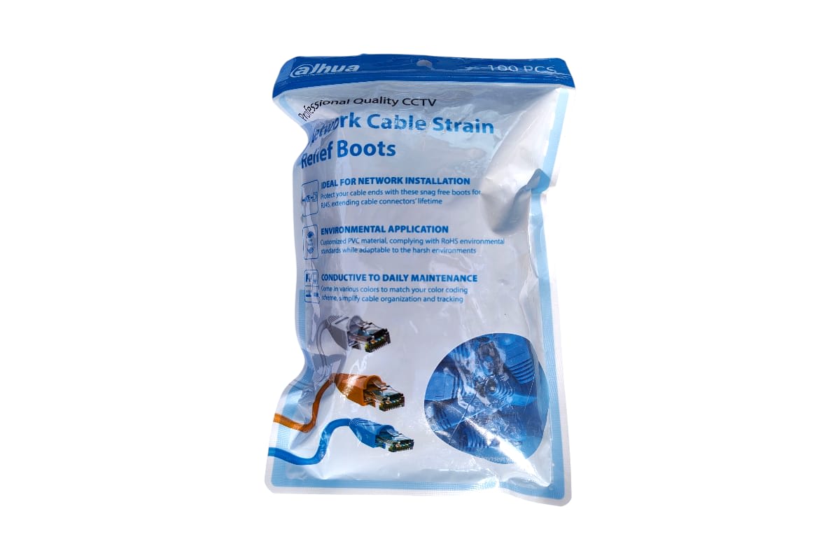BOLSA 100 CAPUCHONES AZUL PARA CONECTOR RJ45 DAHUA DH-PFM976C-6 0