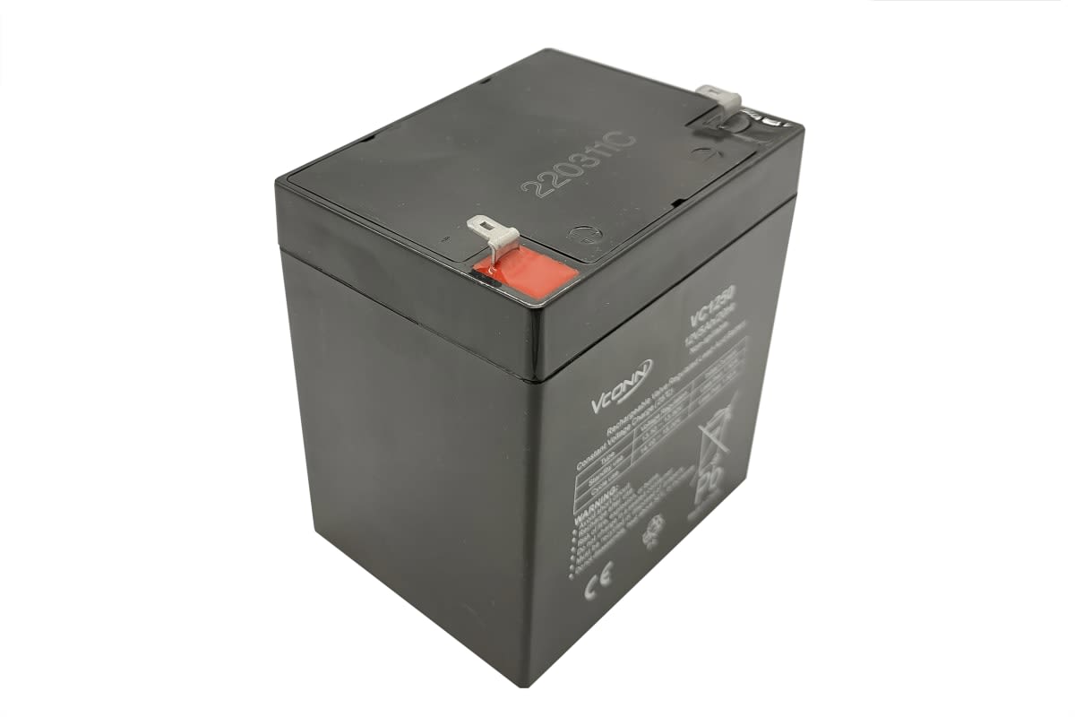 BATERÍA 12 VOLTIOS 5 AMPERES  UL VC1250 VCONN3