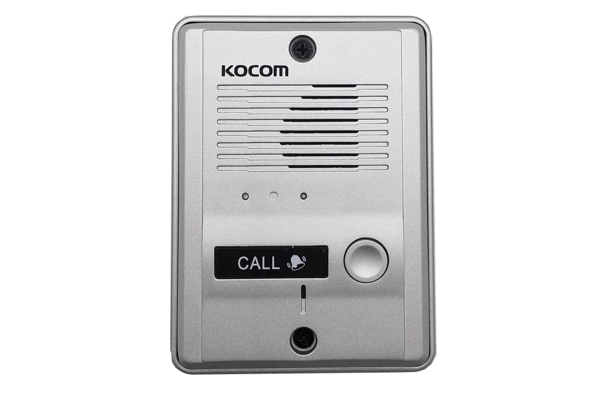 Kit Portero Metalico + 2 Citófonos KDP-602AD+ MS-2D Kocom4