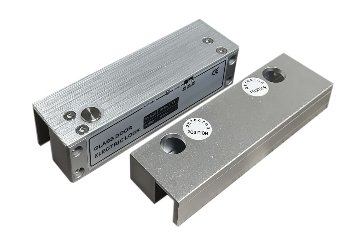 CERRADURA DE PIVOTE PARA PUERTA DE VIDRIO C-STRIKE 3 SECUKEY3