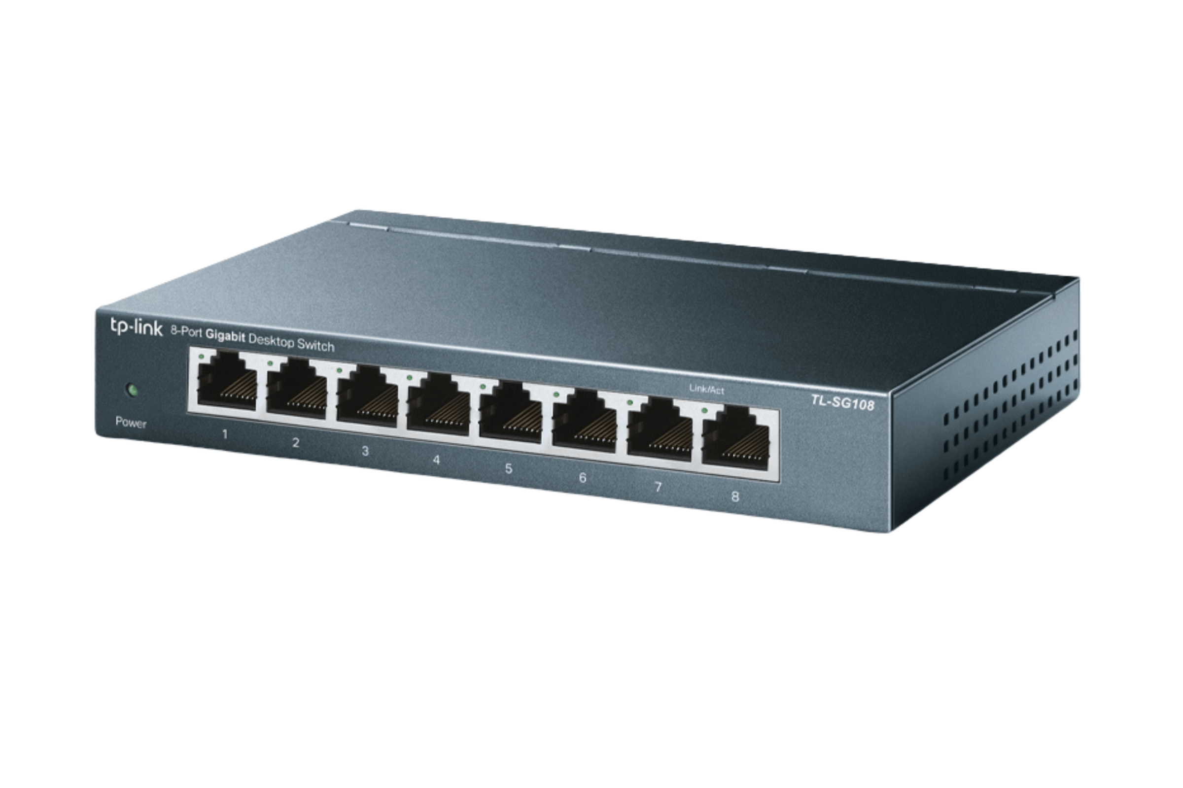 SWITCH TP-LINK 8 PUERTOS GIGABIT TL-SG108 | DACAM SPA