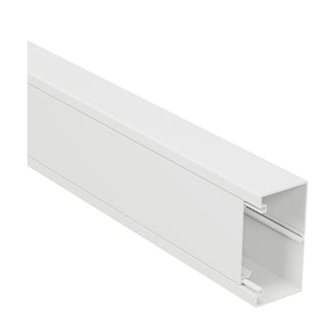 BANDEJA ELECTRICA BLANCA 100mm x 50mm x 2mt