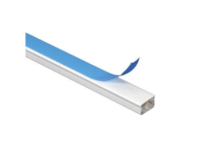 BANDEJA ELECTRICA BLANCA 20mm X 10mm X 2m CON ADHESIVO