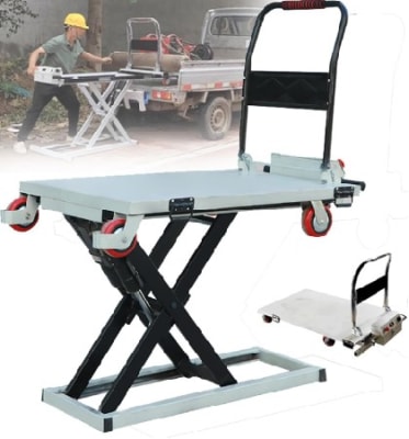 PLATAFORMA ELEVADORA HIDRAULICA 250 KG - ANDES IMPORT