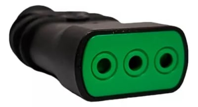 ENCHUFE HEMBRA 2P+T 10A 250VAC NEGRO