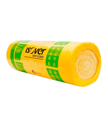 AISLACION LANA MINERAL 25mm - ROLLO 1,25 x 25mts - MARCA ISOVER