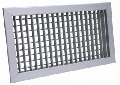 REJILLA DE INYECCION CON DAMPER 15x15