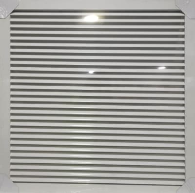 REJILLA DE RETORNO TIPO PALMETA 60x60