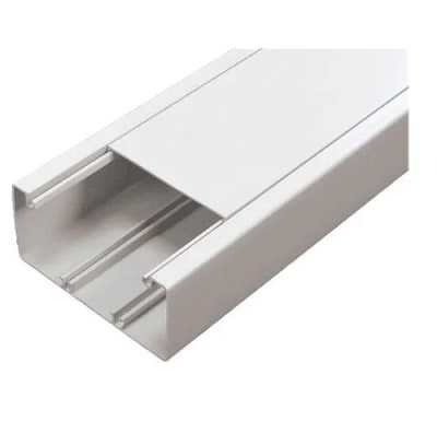 BANDEJA ELECTRONICA BLANCA 20mm X 10mm X 2m SIN ADHESIVO