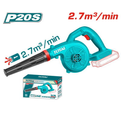 SOPLADOR ASPIRADOR INALAMBRICO FULL 20V - SUPER - TOTAL1