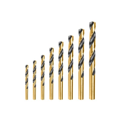 SET BROCAS METAL HSS 8pzas - TOTAL1