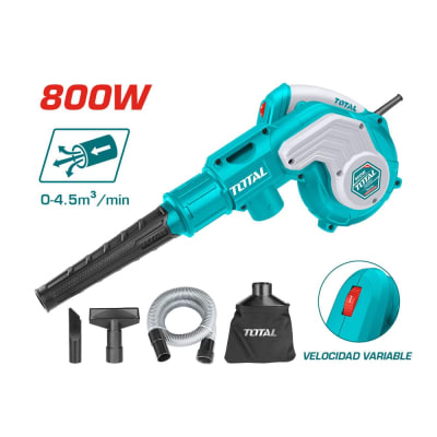 SOPLADOR ASPIRADOR INDUSTRIAL 800W - TOTAL1