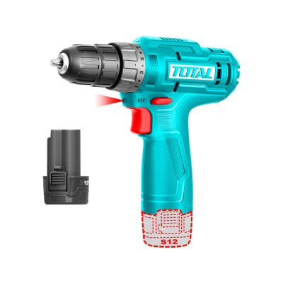 TALADRO INALAMBRICO 20NM 12V + BATERIA 1,5AH - TOTAL1