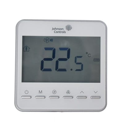 TERMOSTATO DIGITAL ON OFF FAN-COIL INCLUYE WALL PLATE1