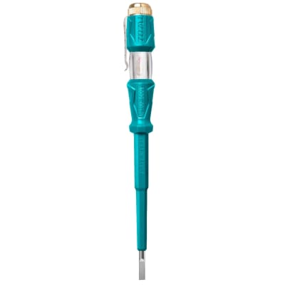 PROBADOR DE CORRIENTE MANUAL 4x190mm - TOTAL1