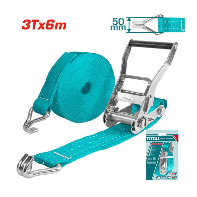 ESLINGA CON MATRACA 6m x 50mm 3 ton. - TOTAL1