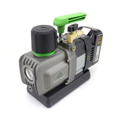 BOMBA DE VACIO 2,5 CFM DOBLE ETAPA CON BATERIA - ST-2BMC - SUPER STARS1