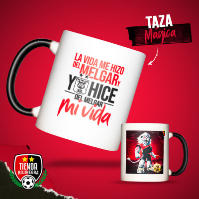 Taza Mágica Rojinegra