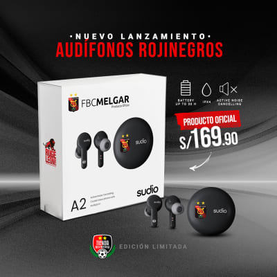 Audífonos Rojinegros