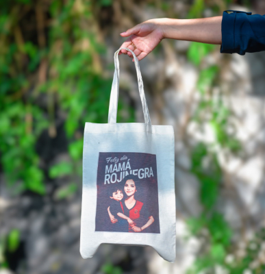 BOLSA ECOLOGICA MAMÁ ROJINEGRA