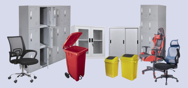 Cómo Gaveteros, Lockers, Sillas y Basureros Contribuyen a un Ambiente Laboral Óptimo