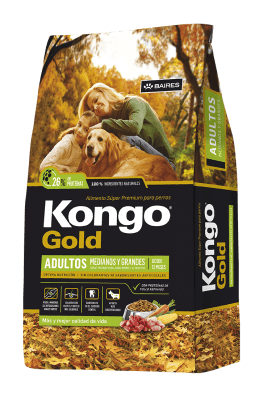 Kongo gold adulto 21 + 3 kg
