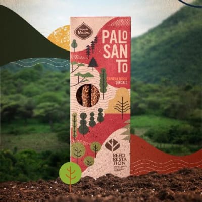 Sahumerio Corto Palo Santo Sándalo