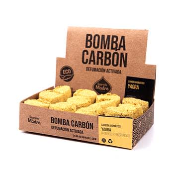 Bomba Carbón Sahumerio Yagra - Sagrada Madre
