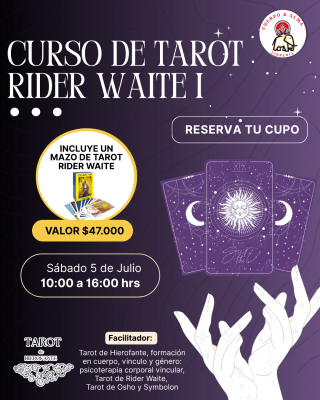 CURSO DE TAROT RIDER WAITE I
