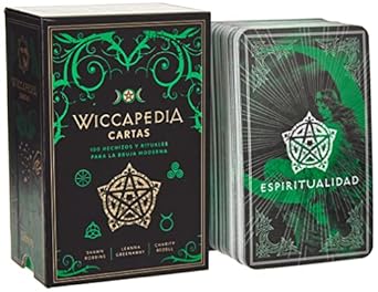 WICCAPEDIA CARTAS: 100 HECHIZOS Y RITUALES PARA LA BRUJA MODERNA Tapa dura