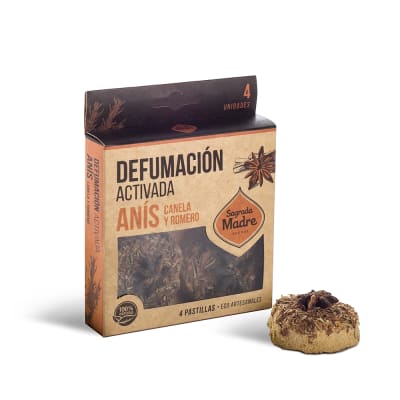 Pastilla Defuminacion Activada Anis Canela Y Romero