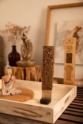 Sahumo Inca Esencia de la India y Palo Santo - Aromanza