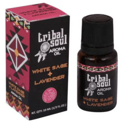 Aceite Aromático Salvia Blanca + Lavanda - Tribal Soul 10ml