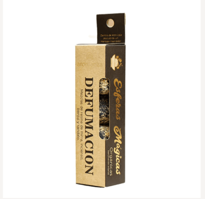 Esferas Mágicas Orgánica Defumación Completa - Aromanza