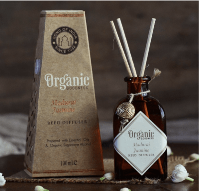 Organic difusor Jazmin triangulo 100 ml