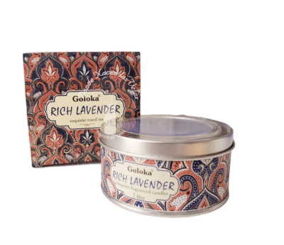 Vela Aromatica Lavanda - Goloka Lata