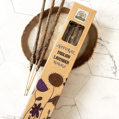 Incienso Orgánico Lavanda Inglesa - Namaste India